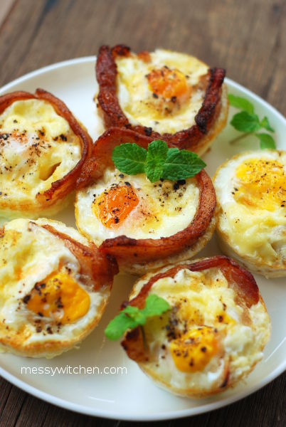 All-Day Cheddar Bacon Egg Muffin Cups